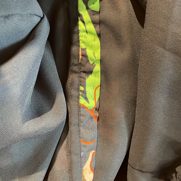 H&M |  Multicolour Floral Dress Hook & Eye Front Closure- size 10 - Picture 12 of 13